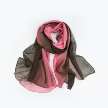 Tie Dyed Ultra Soft Silk Modal Blend Gradient Color skjerf for sommeren